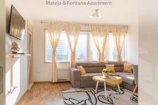 Апартаменты Mateja & Fontana Apartment Будва Апартаменты с 1 спальней-6