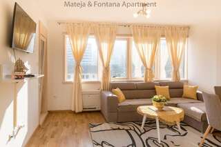Апартаменты Mateja & Fontana Apartment Будва Апартаменты с 1 спальней-7